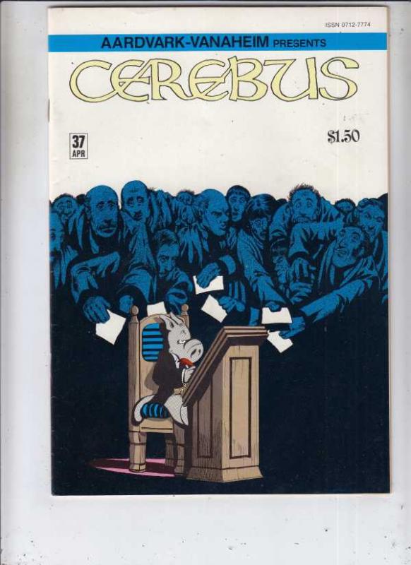 Cerebus #37 (Apr-82) NM- High-Grade Cerebus the Aardvark