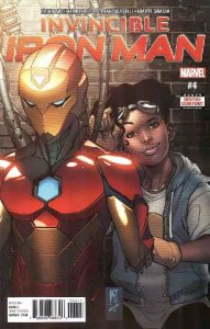 INVINCIBLE IRON MAN (2016 MARVEL) #4 CVR A STEFANO CASSELLI