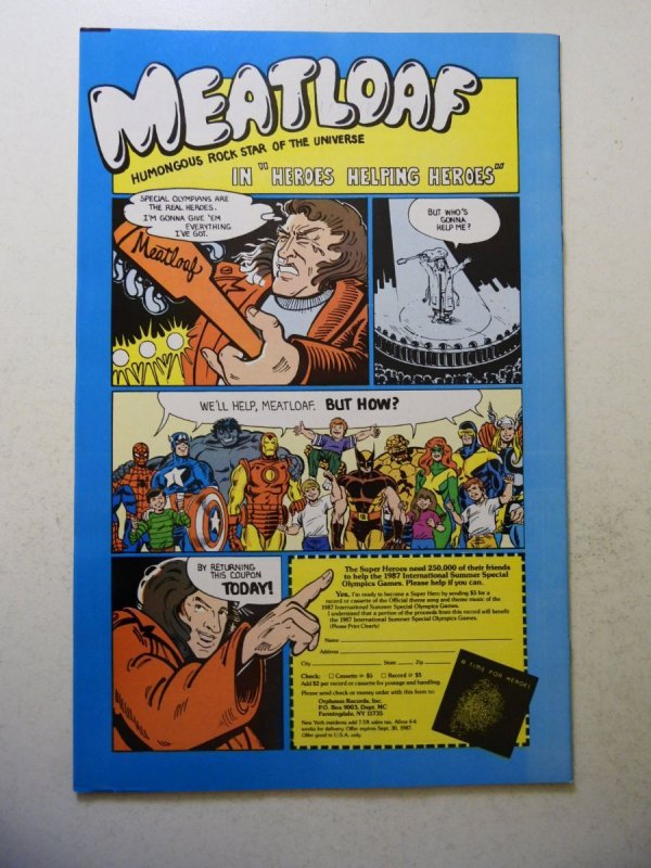 Web of Spider-Man #32 (1987) FN/VF Condition