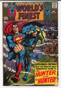 World's Finest Comics #181 (1968) Superman and Batman and Robin