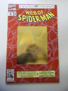 Web of Spider-Man #90 (1992) NM- Condition poster intact