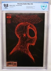 Amazing SPIDER-MAN #55 CBCS 9.8 Patrick Gleason 2nd Print Variant Marvel Comics