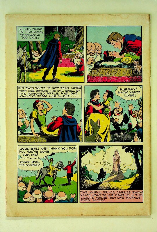 Four Color #382 - Walt Disney's Snow White & the 7 Dwarfs (1944, Dell) - Good- 