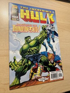 Incredible Hulk #449 Marvel 1997 1st App. Thunderbolts - High Grade!!