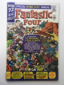 Fantastic Four Annual #3 (1965) GD Condition 2 in spine split, tape pull bc