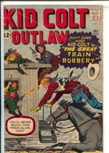 Kid Colt Outlaw #103  1962 - Marvel  -G/VG - Comic Book