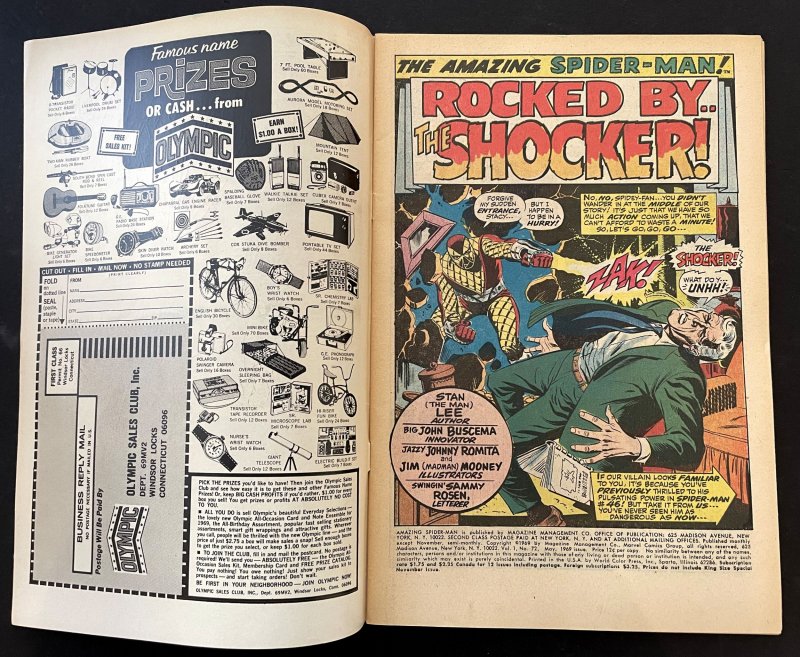 The Amazing Spider-Man #72 (1969)