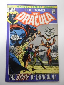 Tomb of Dracula #4 (1972) VG/FN Condition! moisture stain