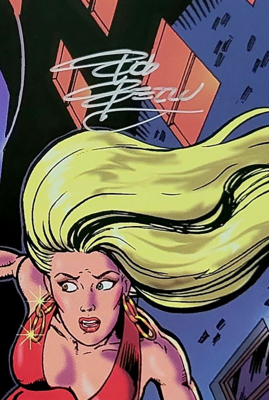 LADY VAMPIRE #0 VF (BLACK OUT 1993) BOB BERRY Signed 1/5000 Exclusive + COA!