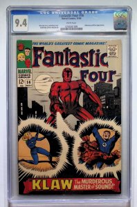 Fantastic Four #56 (1966) CGC 9.4