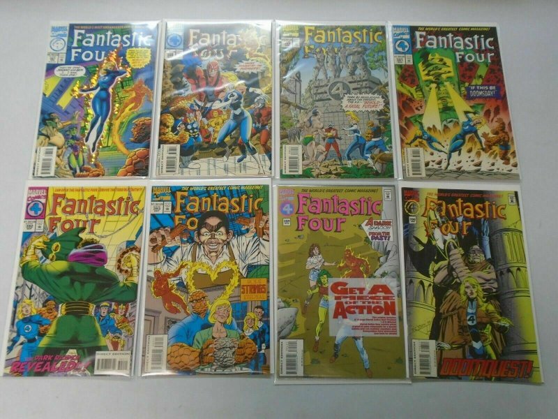 Fantastic Four comic lot 40 different from #352-397 8.0 VF (1991-95 1st Series)