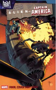 (2026) ALIEN vs CAPTAIN AMERICA #3 Francesco Mobili 1:25 VARIANT COVER