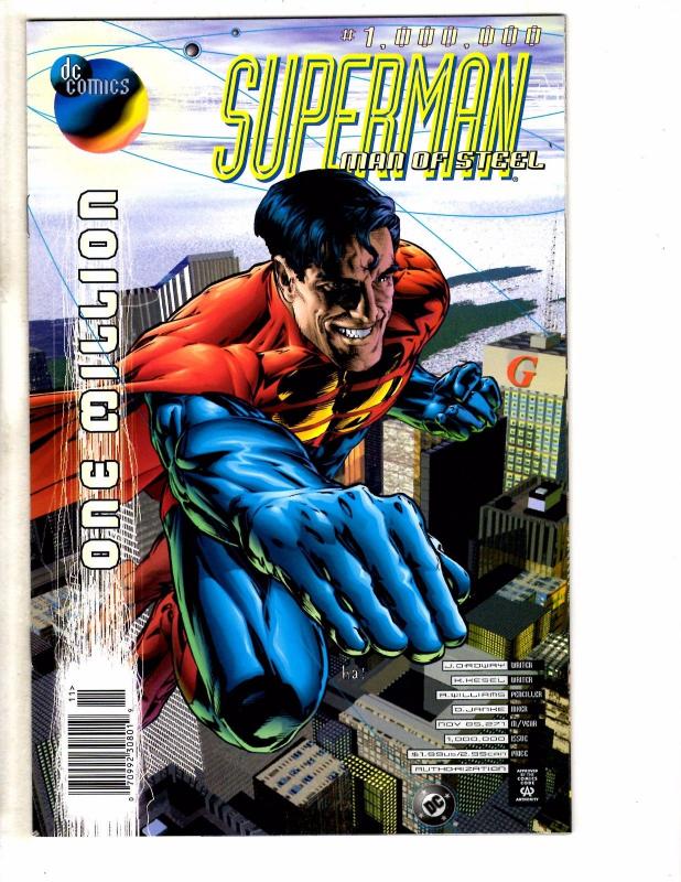 5 DC Comics Secret Day Of Judgement Superman One Million Action 782 +++ GM12