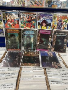 Sandman #8 1989 1st Print + 1997 Reprint, #6 Main And Reprint 12-14 7 Comic Lot