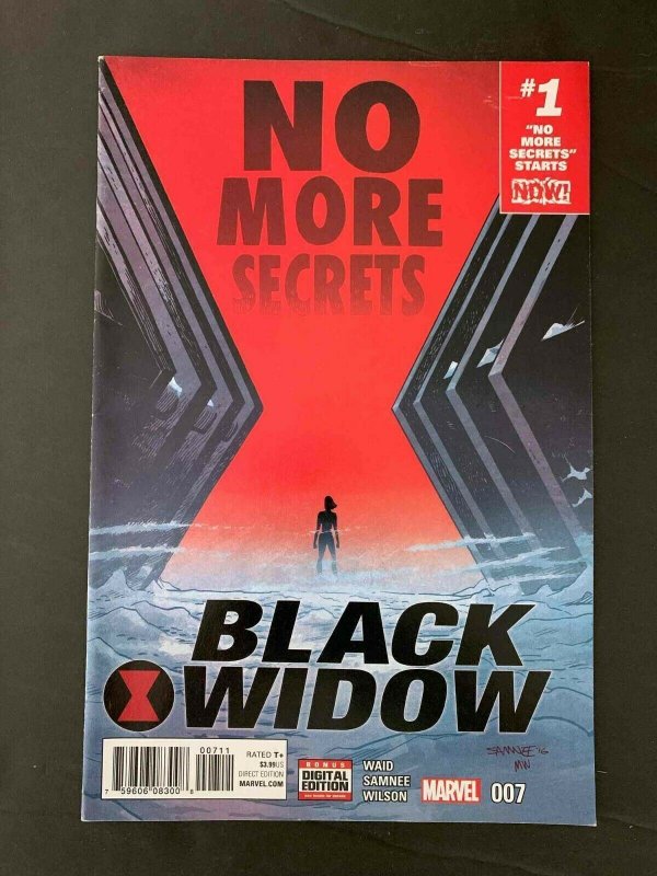 Black Widow  #7 (7Th Series) Marvel Comics 2016 Vf+