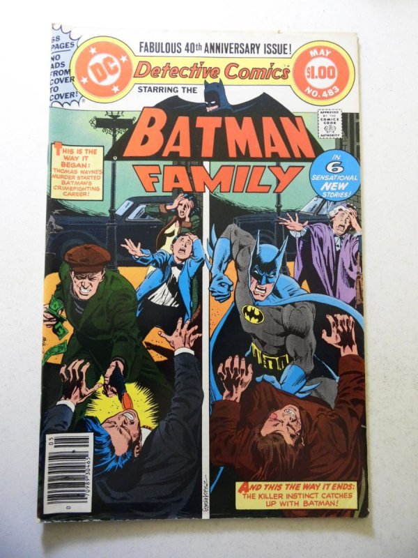 Detective Comics #483 (1979) FN Condition