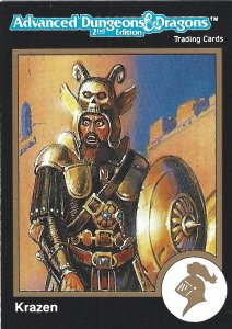 1991 TSR Dungeon and Dragons Trading Card #165 Krazen