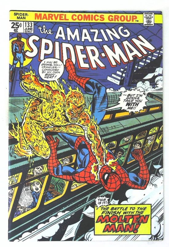 Amazing Spider-Man (1963 series)  #133, VF (Actual scan)