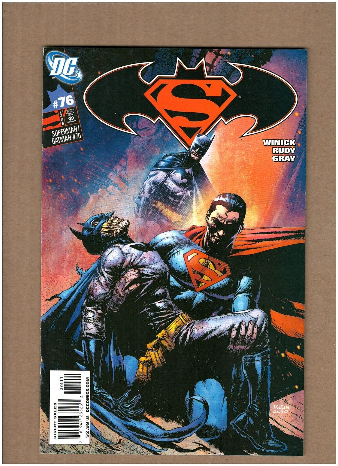 Superman/Batman #76 DC Comics 2010 Final Crisis Death Batman VF/NM  |  Comic Books - Modern Age, DC Comics, Batman / HipComic