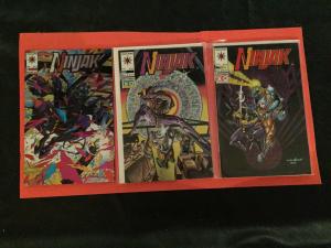 NINJAK  #'s1,5,6 / VALIENT COMICS / 1994