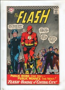 Flash #164 - Vandal of Central City! (VG- 3.5) 1966 