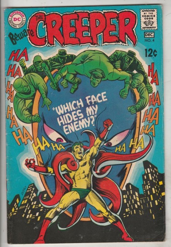 Creeper, Beware The #4 (Jul-68) VF High-Grade Creeper