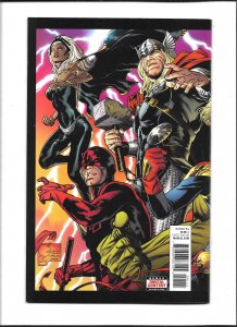 Marvel Legacy #1 (2017) Joe Quesada Double Gatefold Cover. 1st App of Starbrand