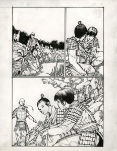 Mulan One Shot page 19 Published art by ALEX SANCHEZ Disney 