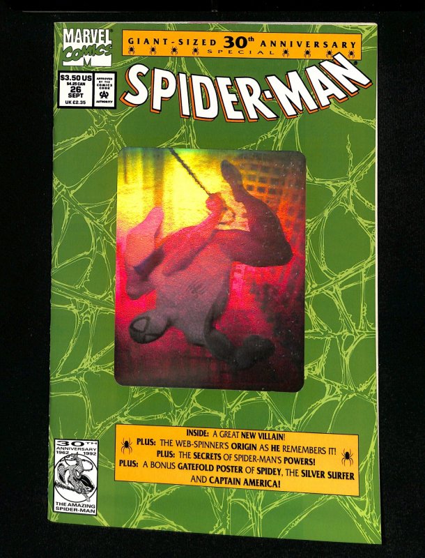 Spider-Man #26 Hologram Cover!