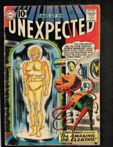 Tales of the Unexpected #66 ~ Amazing Dr. Electro ~ 1961 (3.5) WH