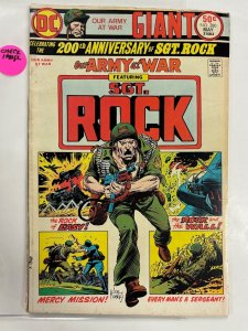 OUR ARMY AT WAR 280 (May  1975) Kanigher/Kubert Sgt Rock 200th Anniversary GIANT