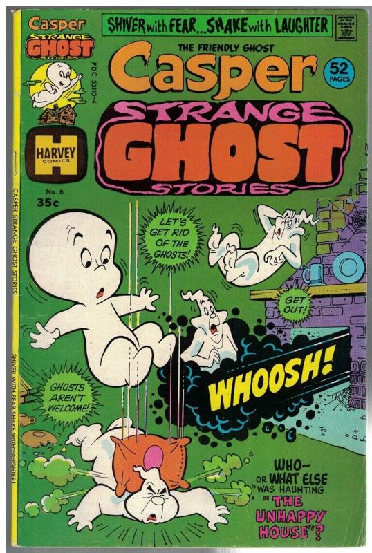 CASPER STRANGE GHOST STORIES 6 VG-F Oct. 1975