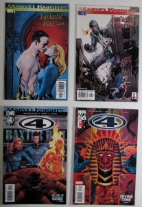 2001 Fantastic Four Lot of 4 #2, 4, 4 FF 12, 16 Marvel Comic Books