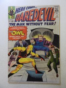 Daredevil #3 (1964) 1st appearance of The Owl VG/FN condition