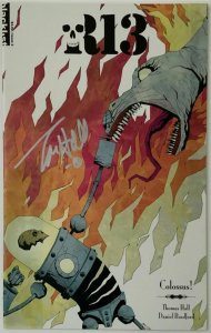 ROBOT 13 #2 & #3 SIGNED BY THOMAS HALL TWO COVER SET BLACKLIST STUDIOS NM.