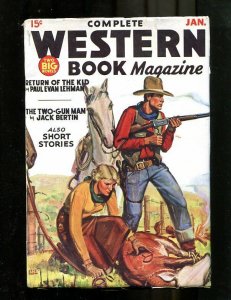COMPLETE WESTERN PULP-JANUARY-1936-WINCHESTER RIFLE CVR VF