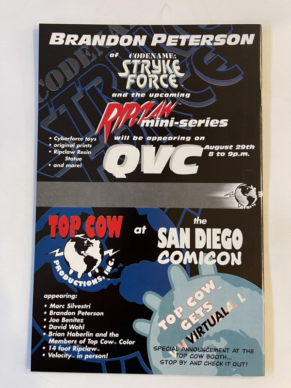 Cyber Force #6  - NM+  (1994)