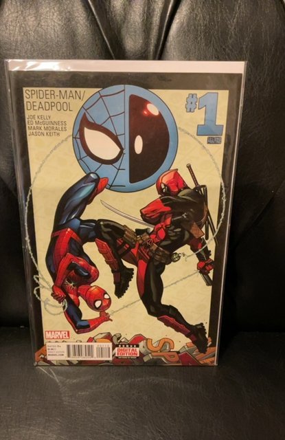 Spider-Man/Deadpool #1 Second Print Cover (2016)