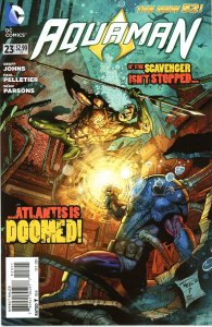 Aquaman 23  New 52  9.0 (our highest grade)  Geoff Johns  2013