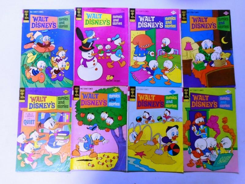 Silver + Bronze Age Gold Key Disney Comics + Stories Lot 55 Different, Very Good