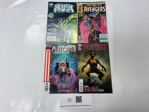 4 MARVEL comic books Hulk #55 Marvel Action #25 Mutopia #2 Wolverine #1 67 KM18