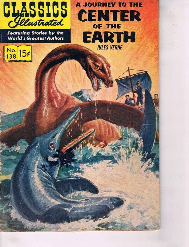 3 Classics Illustrated Gilberton Comics # 137 138 139 Savage Earth Terror J87