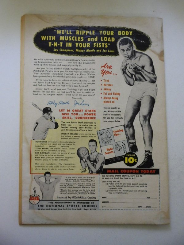 Superman #124 (1958) GD Condition moisture damage