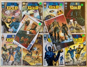 BLUE & GOLD 1-8 + VARIANT OF ISSUES 1-2 | BLUE BEETLE, BOOSTER GOLD | 10 TOTAL