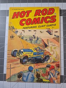 Hot Rod Comics #6 Featuring Clint Curtis (A Fawcett Publication - December 1952)