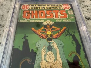 Ghosts # 7 CGC Graded 6.0 DC Comic Book 1972 Horror Monster JH21