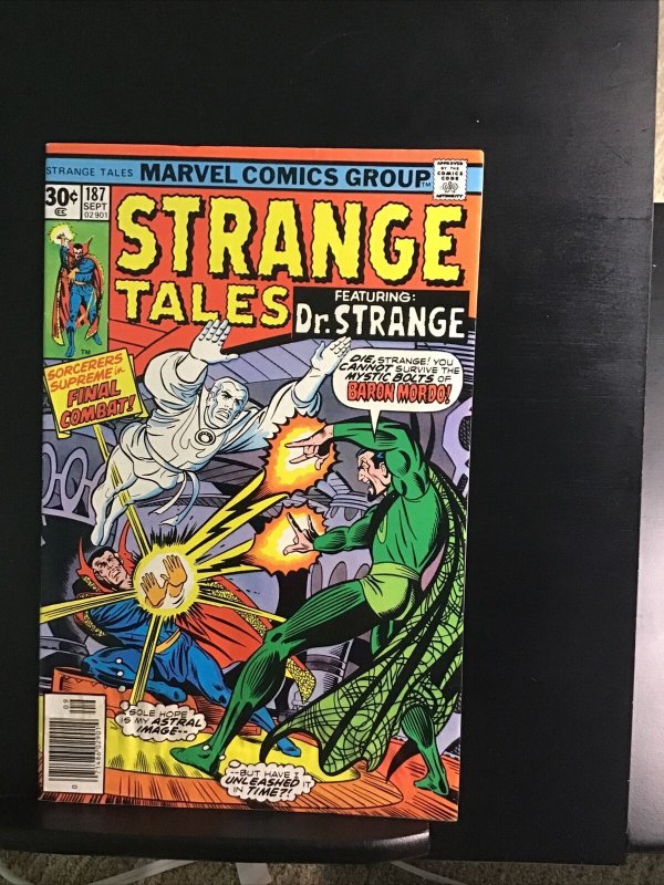 Strange Tales #187 1976 Bronze Age Marvel Comic Dr. Strange Baron Mordo