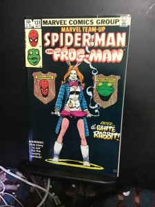 Marvel Team-Up #131 (1983) High-grade 2nd frogman 1st White Rabbit,  VF/NM Wow!