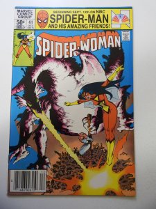 Spider-Woman #41 (1981) VF+ Condition