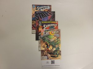 4 DC Comics #1 12 Superboy + #78 Superman + #3 Streets 9 TJ27